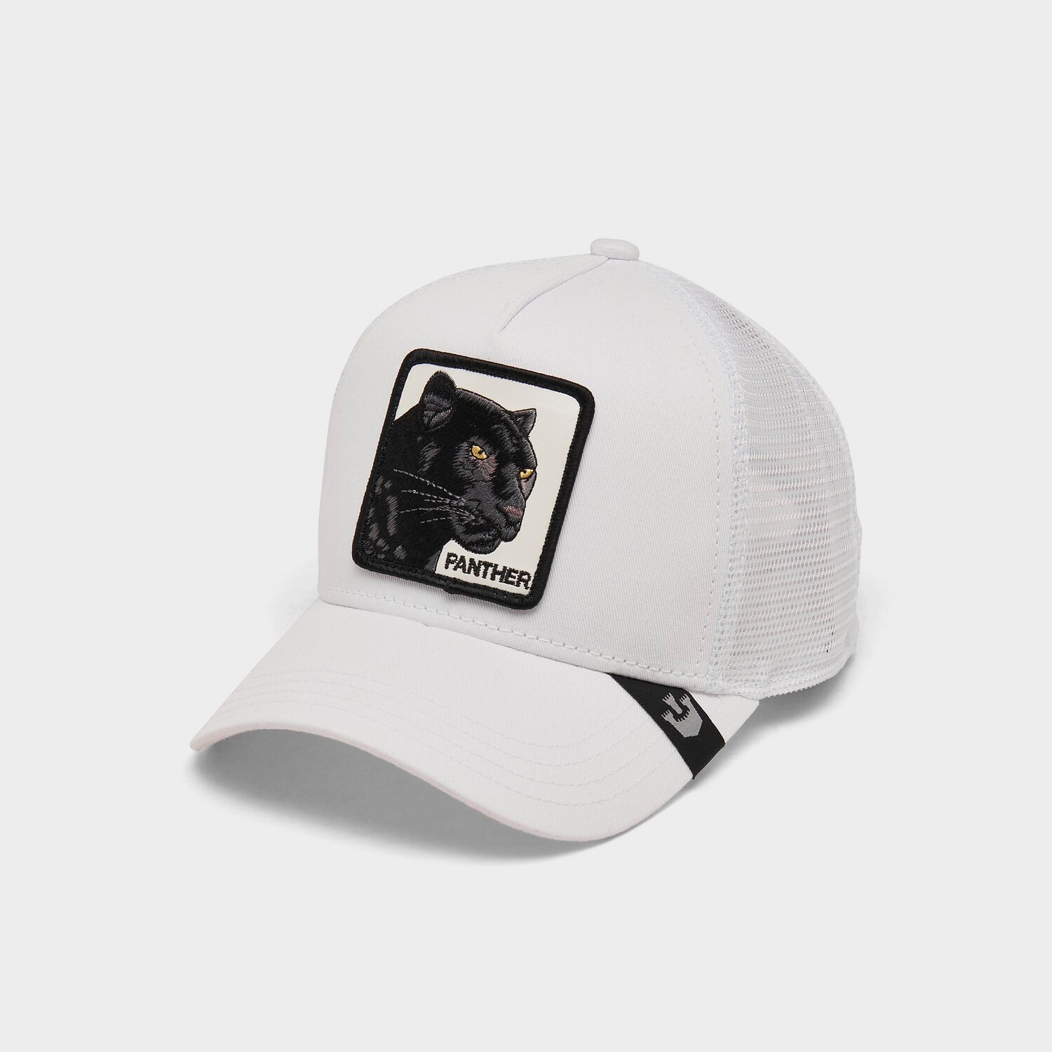 

Кепка дальнобойщика с пантерой Goorin Bros., белый