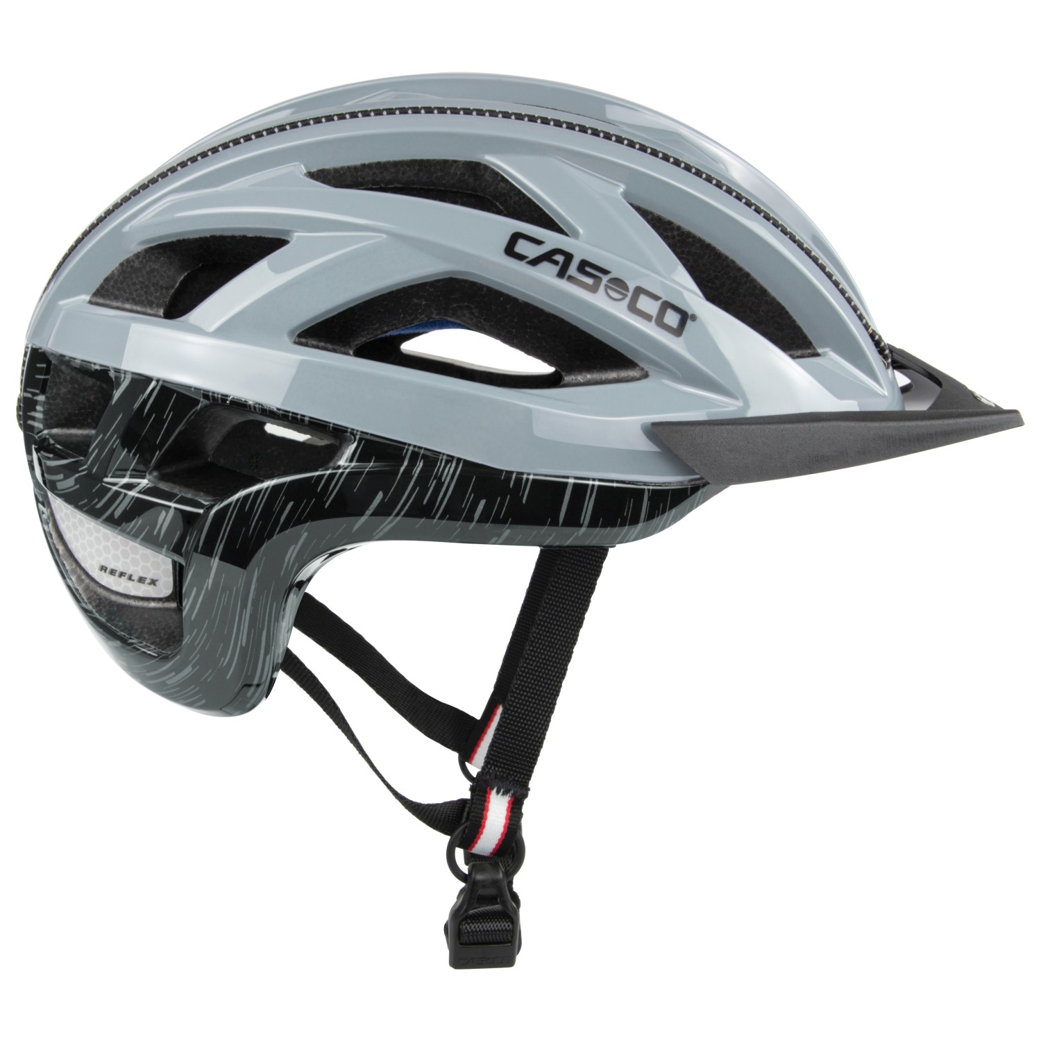 Велосипедный шлем Casco Cuda 2, цвет Grey/Black велосипедный шлем casco cuda 2 04 1634 l