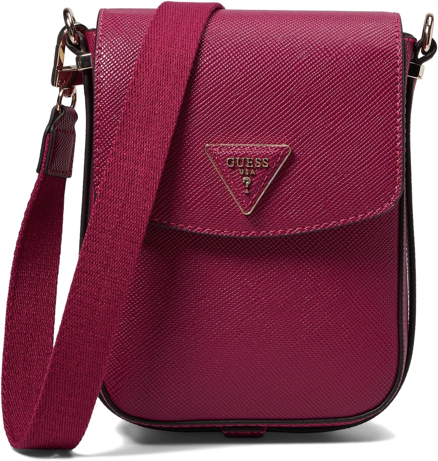 

Рюкзак Brynlee Mini Convertible Backpack GUESS, цвет Boysenberry