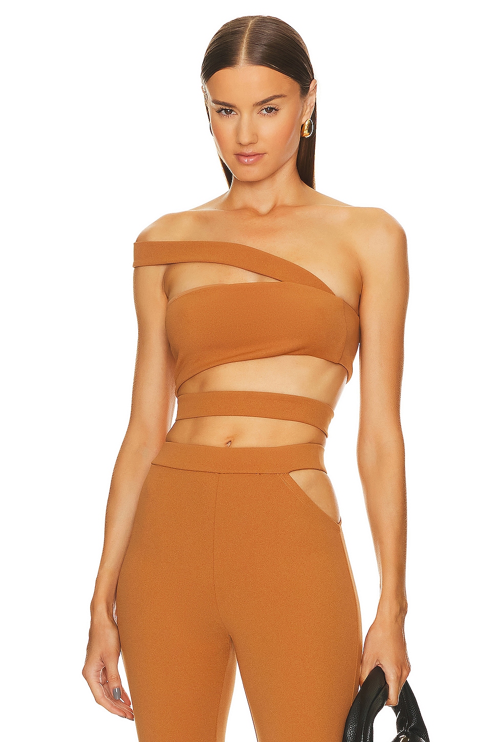 

Топ Michael Costello x REVOLVE Tory, цвет Caramel Brown