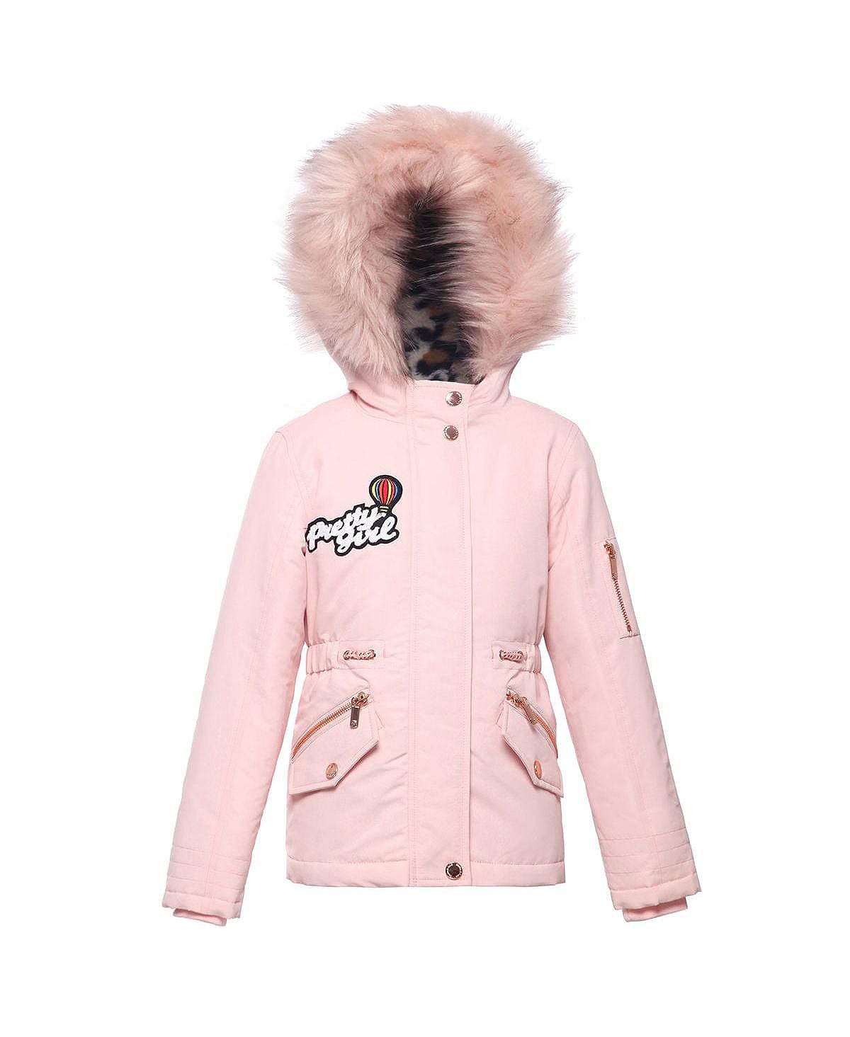 Куртка-парка с утепленным капюшоном для маленьких и больших девочек Rokka&Rolla кроссовки fila footwear retronique flamingo pink daylily