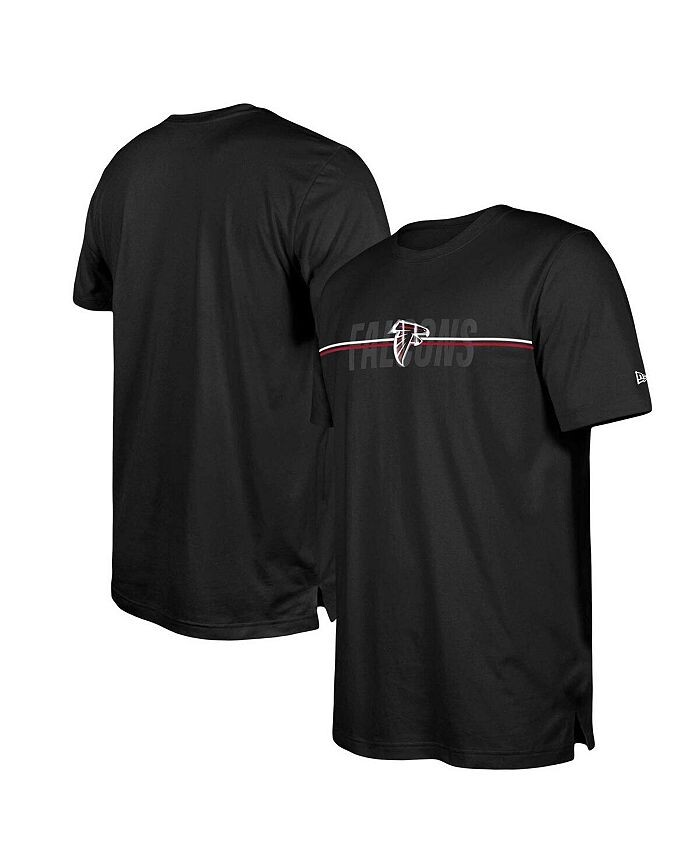

Мужская черная футболка Atlanta Falcons 2023 Training Camp NFL New Era, черный