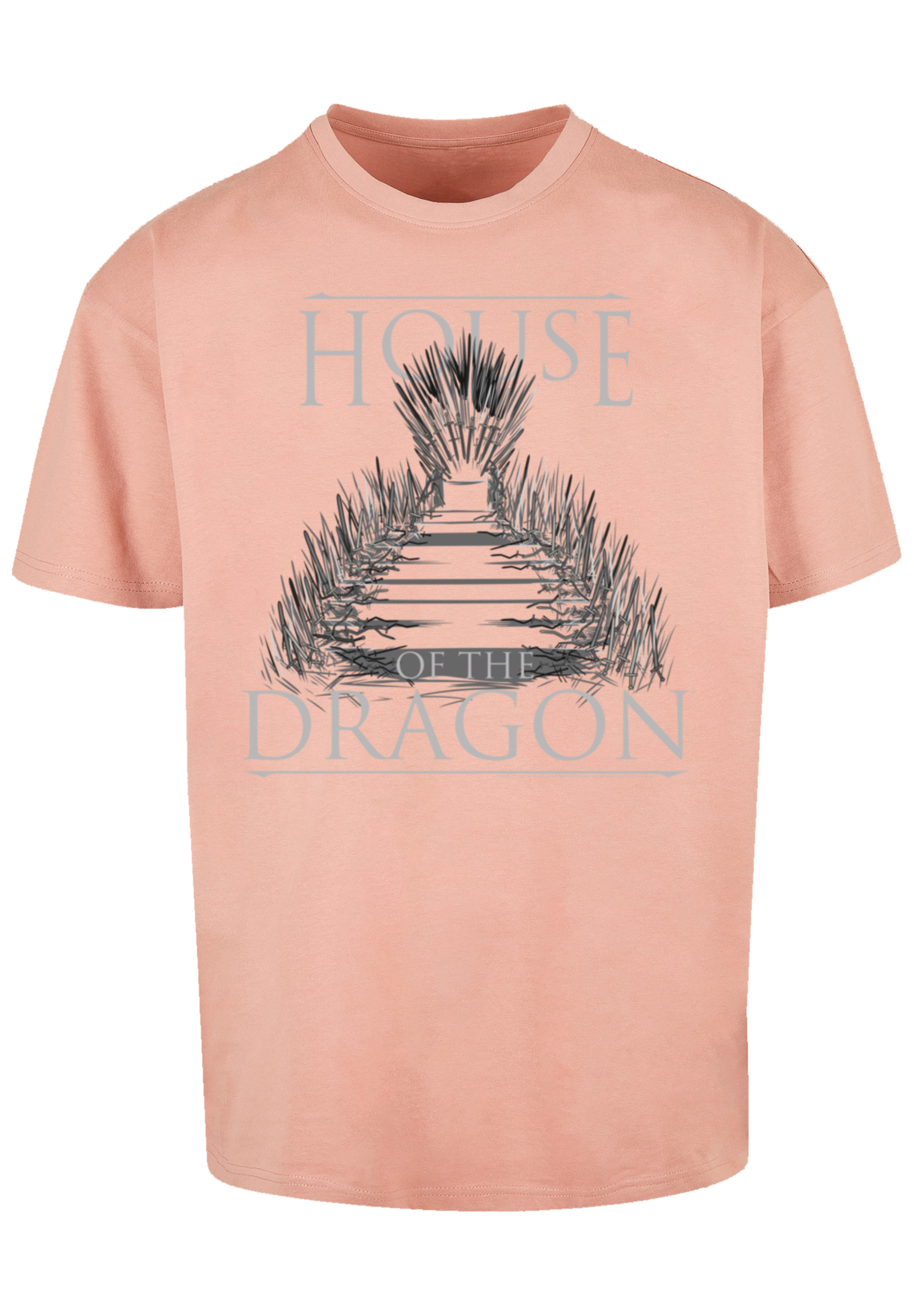 Футболка F4NT4STIC House Of The Dragon Throne, цвет amber