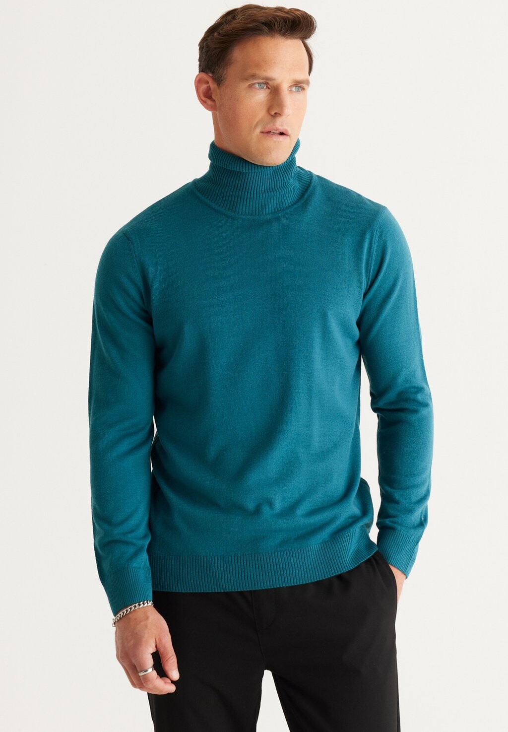 

Свитер Standard Fit Full Collar AC&CO / ALTINYILDIZ CLASSICS
