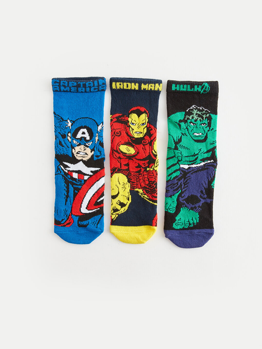 

Набор носков для мальчиков с рисунком Marvel, 3 шт. LCW Kids