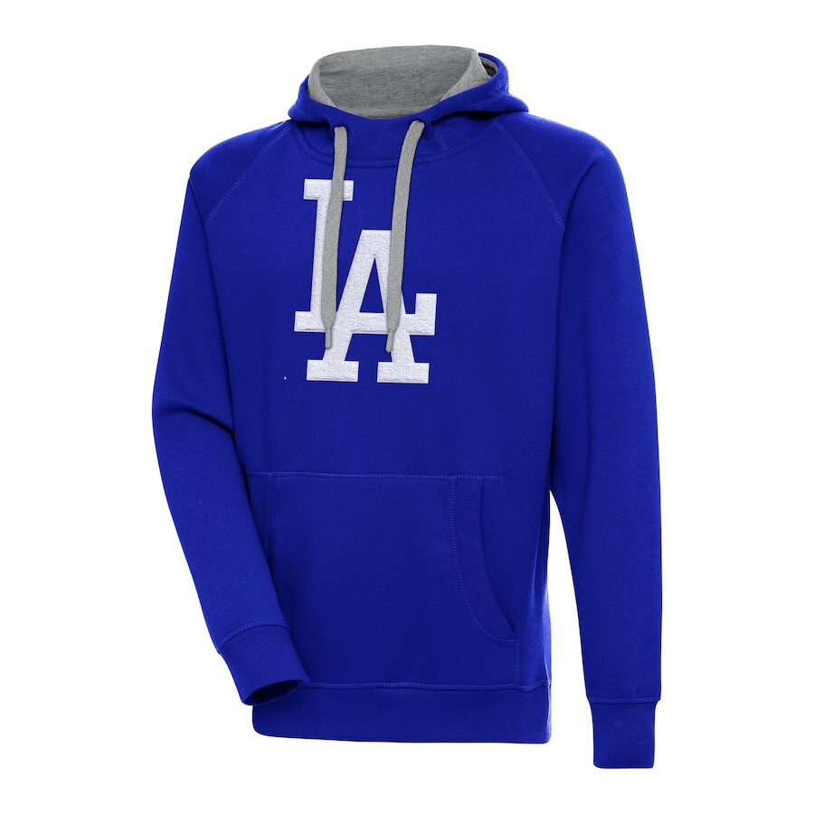

Пуловер с капюшоном Antigua Los Angeles Dodgers, роял