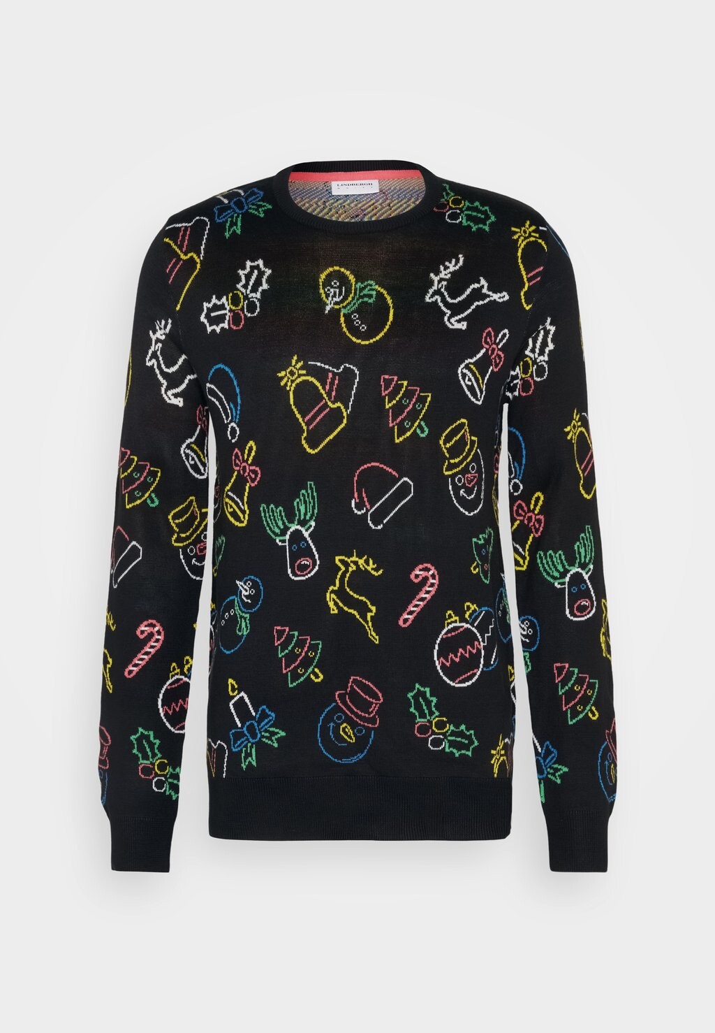 

Вязаный свитер XMAS Lindbergh, цвет black