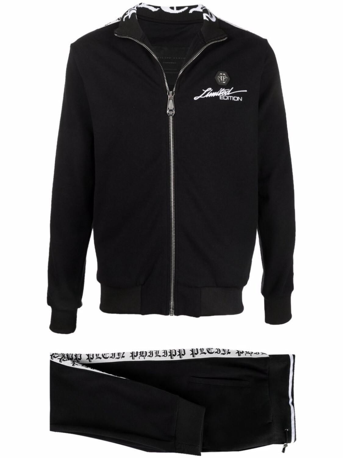 

Philipp Plein спортивный костюм с логотипом, черный