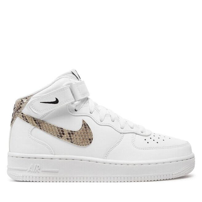 

Кроссовки Nike Air Force 1 '07 Mid DD9625 101 White/Sanddrift/Black, белый