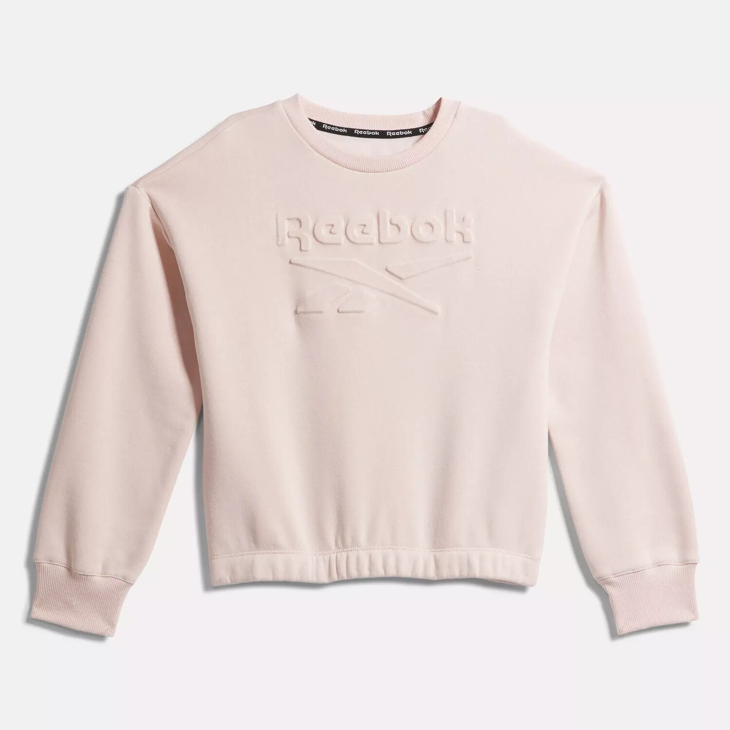 

Толстовка с тиснением Reebok, светло-розовый