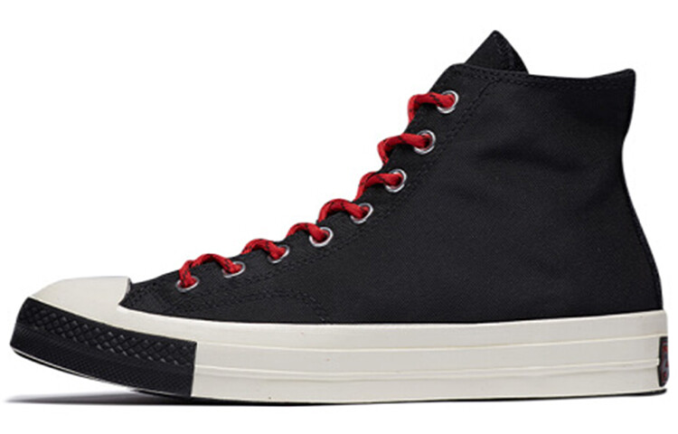 

Высокие парусиновые туфли унисекс Converse Chuck 1970S, черный/красный