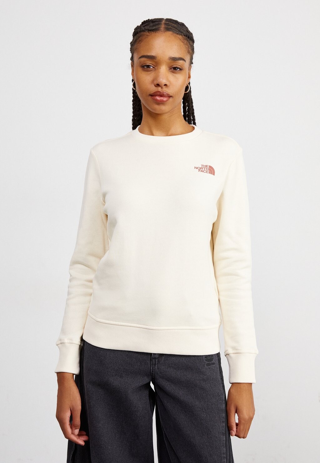 

Толстовка Graphic Crew The North Face, цвет white dune