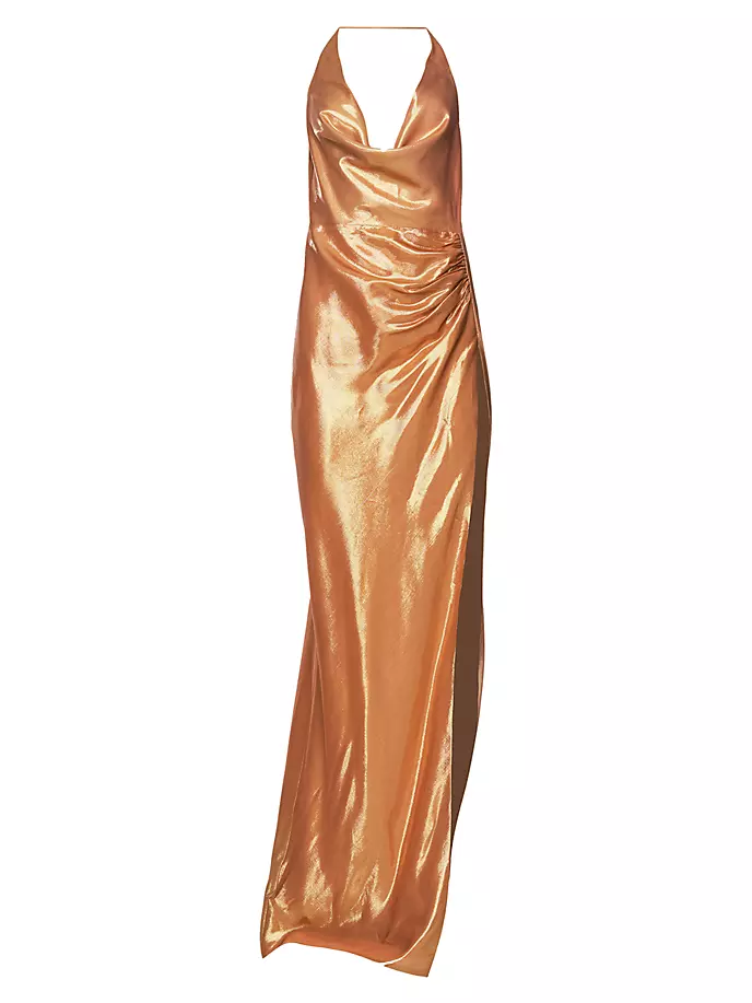 Платье Клео Retrofête, цвет gold glitter цена и фото