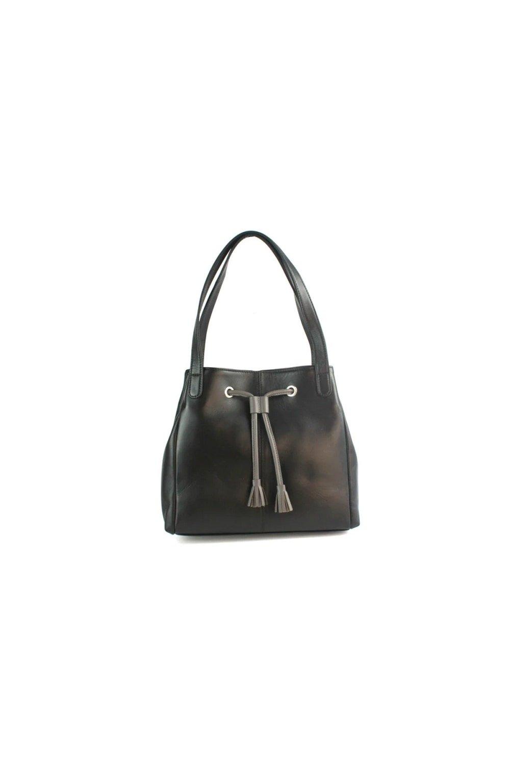 Кожаная сумка Keziah Eastern Counties Leather, черный
