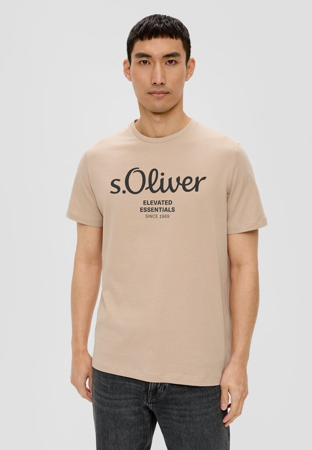 

Футболка с принтом s.Oliver, цвет sandfarben