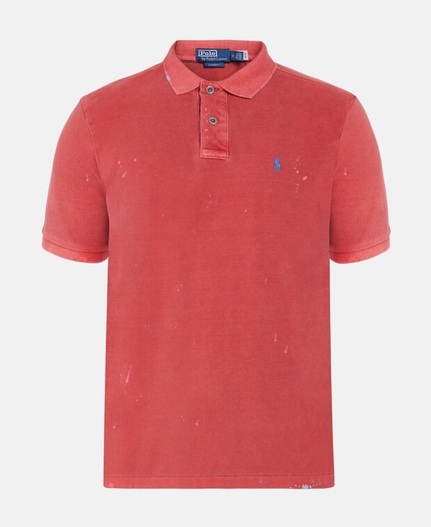 

Рубашка поло Polo Ralph Lauren, персик