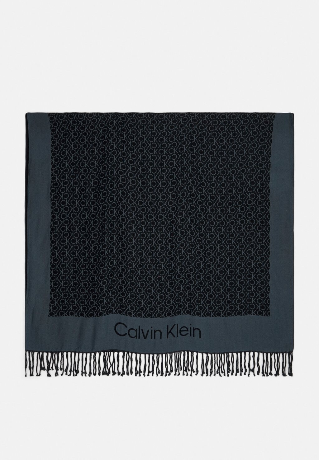 

Шарф Calvin Klein ШАРФ FRINGES MONOGRAM, черный
