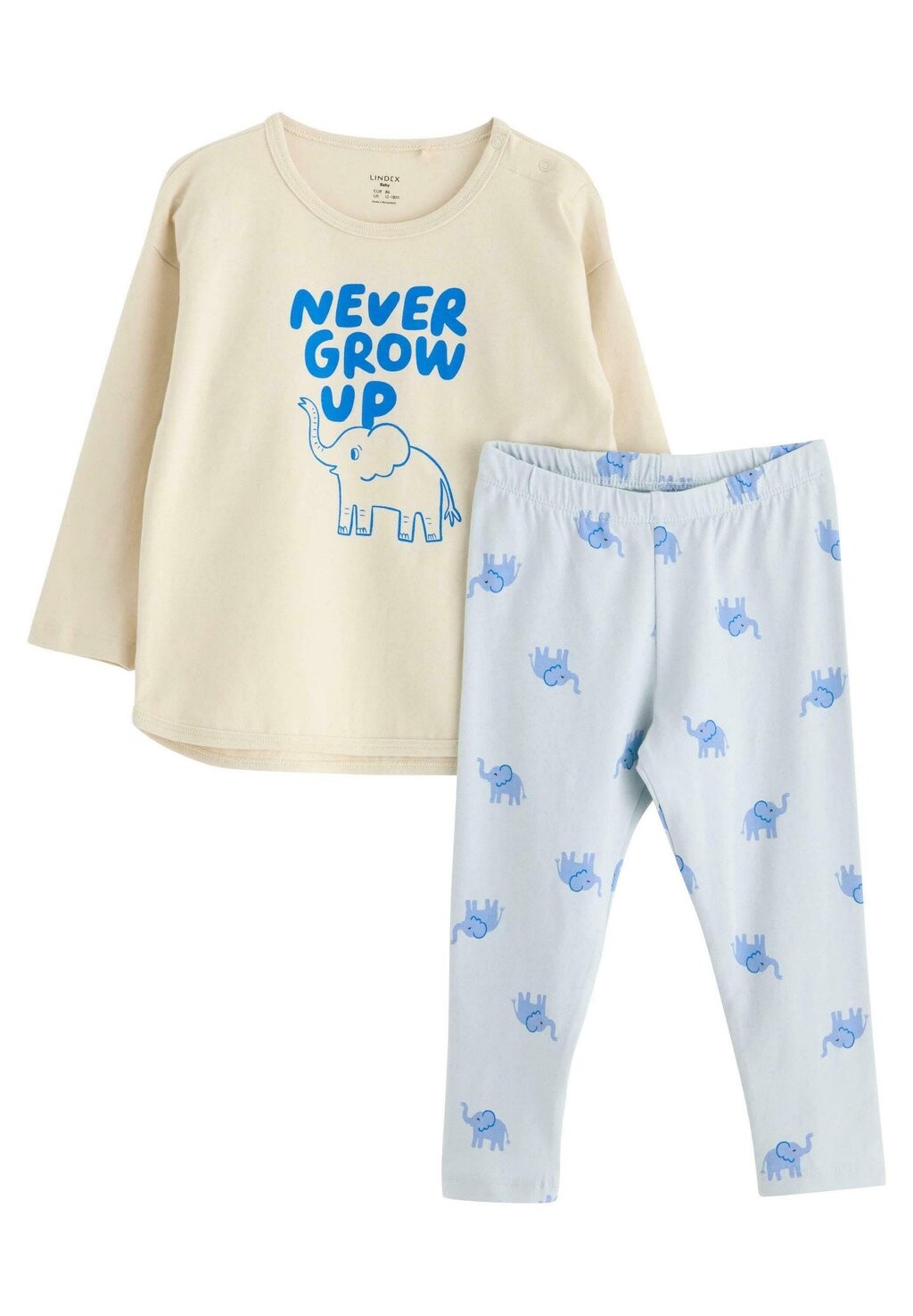 

Леггинсы SET Lindex, цвет light dusty blue