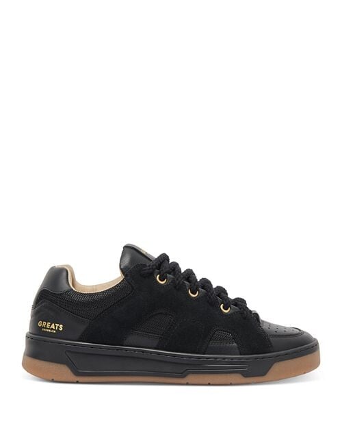 

Мужские кроссовки Cooper Low на шнуровке GREATS, цвет Black