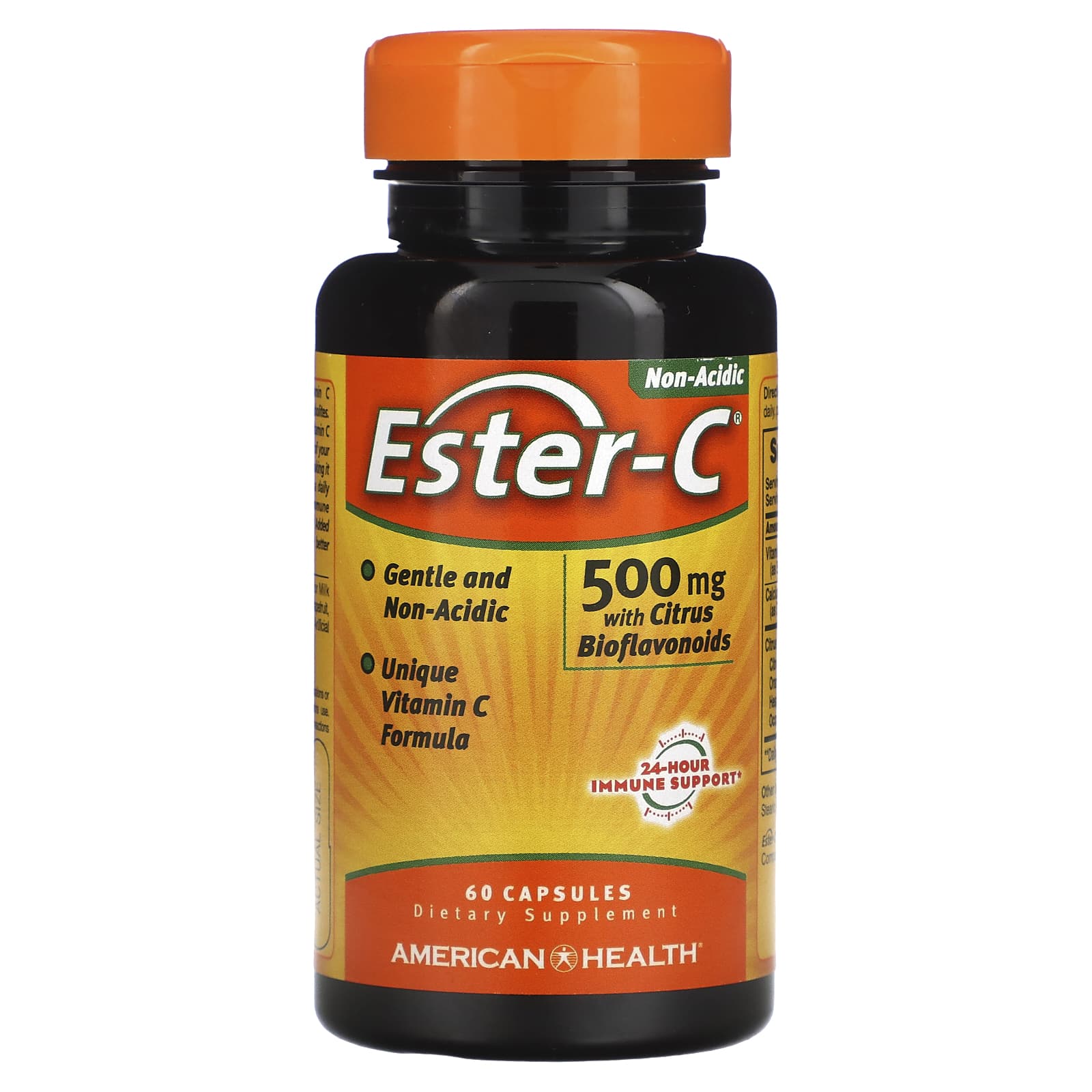 

Ester-C с цитрусовыми биофлавоноидами, 500 мг, 60 капсул, American Health