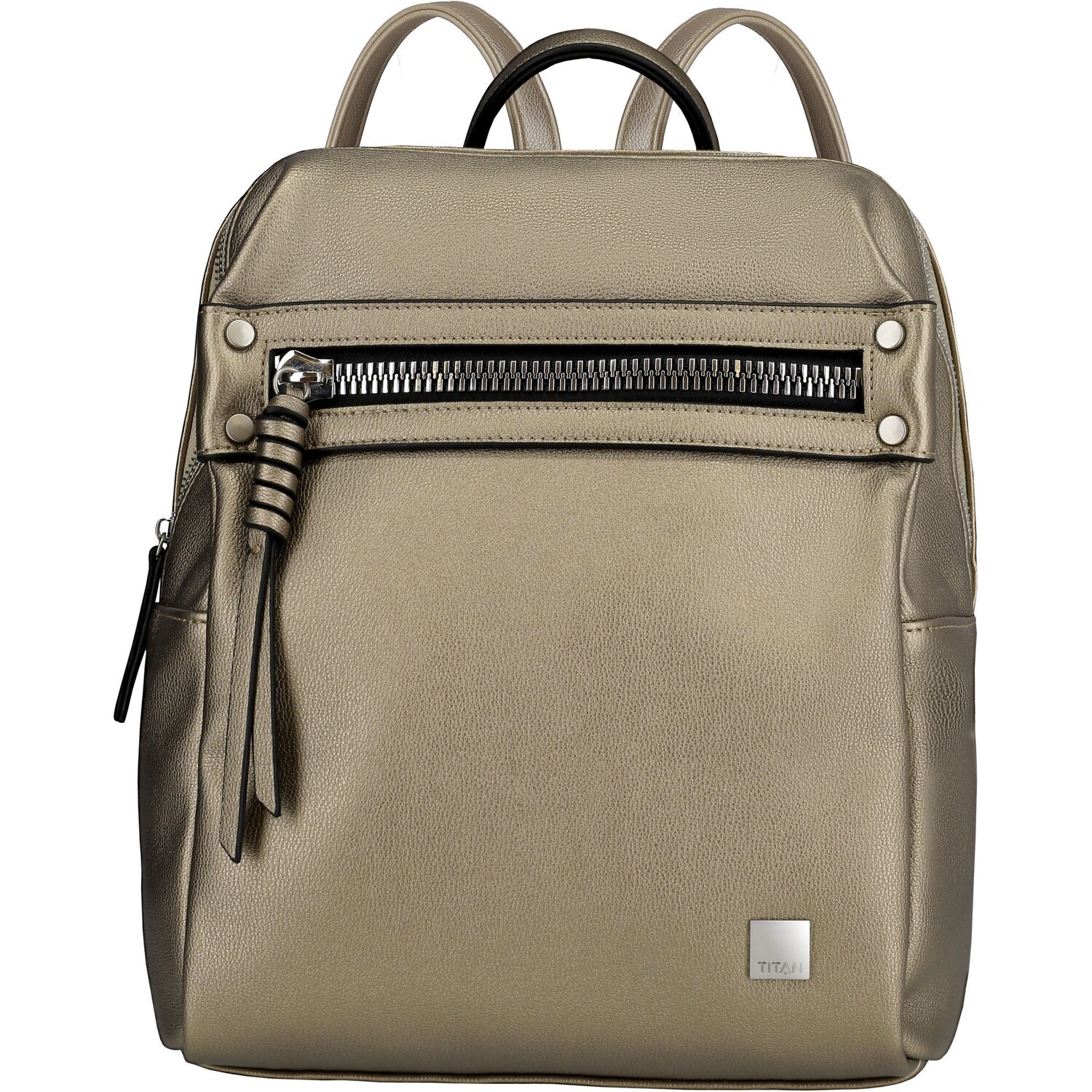 

Рюкзак Titan Spotlight Zip City 30 cm, золотой