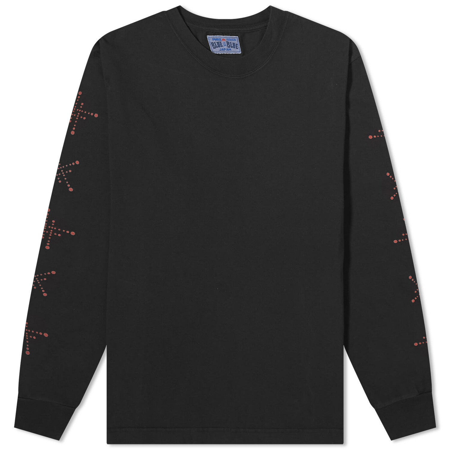 

Футболка Blue Blue Japan Koborebi Printed Long Sleeve, черный