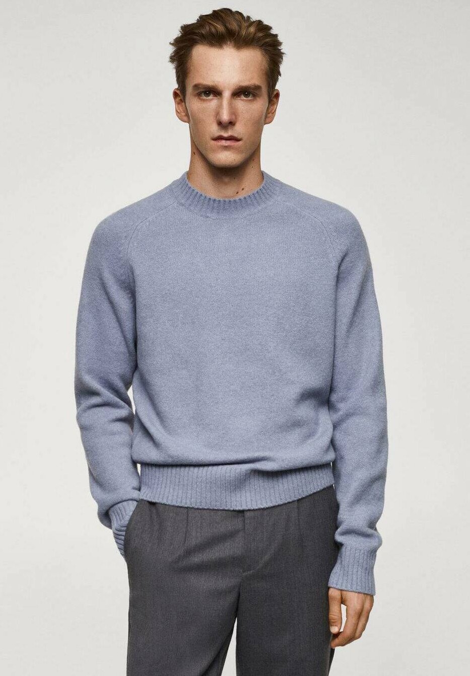 

Свитер Moss Mango, цвет hemelsblauw