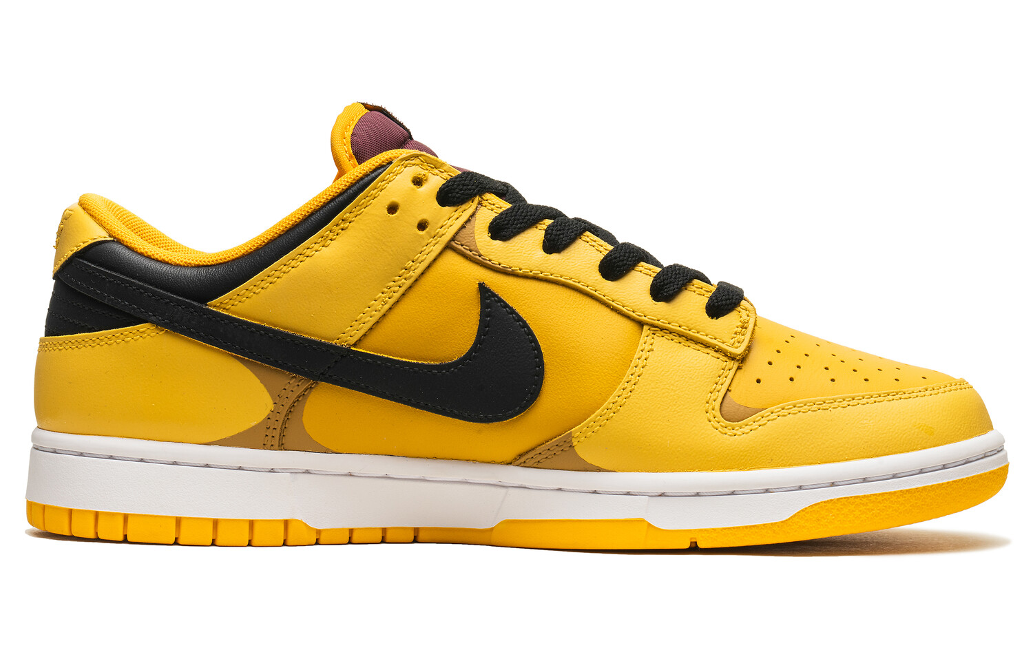 

Кроссовки Nike Dunk Skateboarding Shoes Men Low-top Yellow/black, желтый