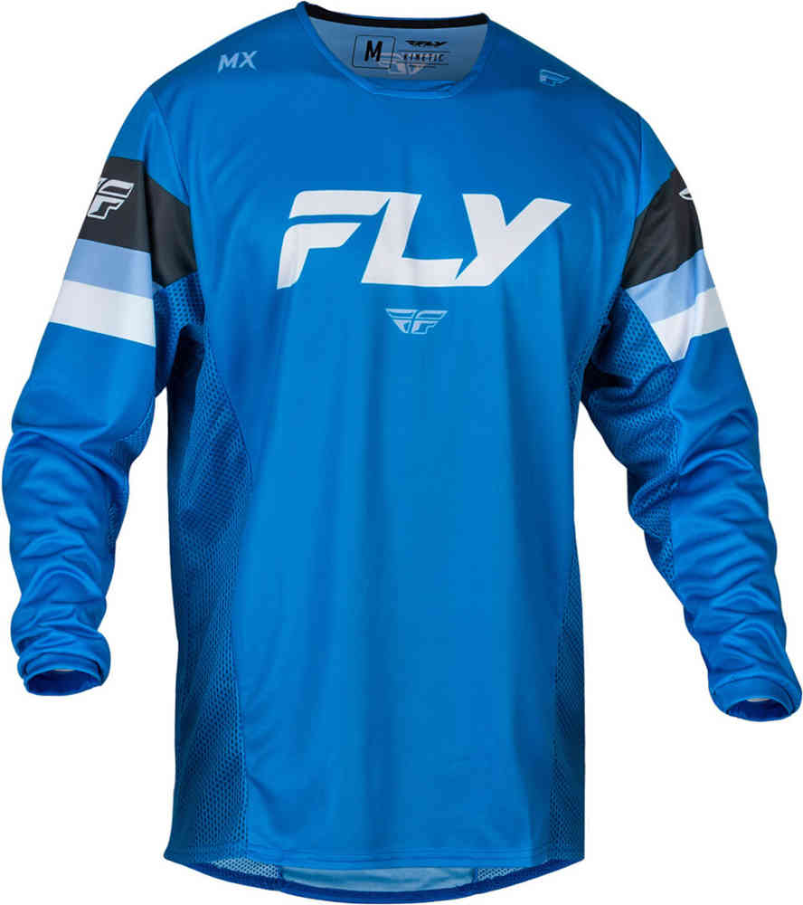 Джерси для мотокросса Fly Racing Kinetic Prix 2024 FLY Racing, синий/белый