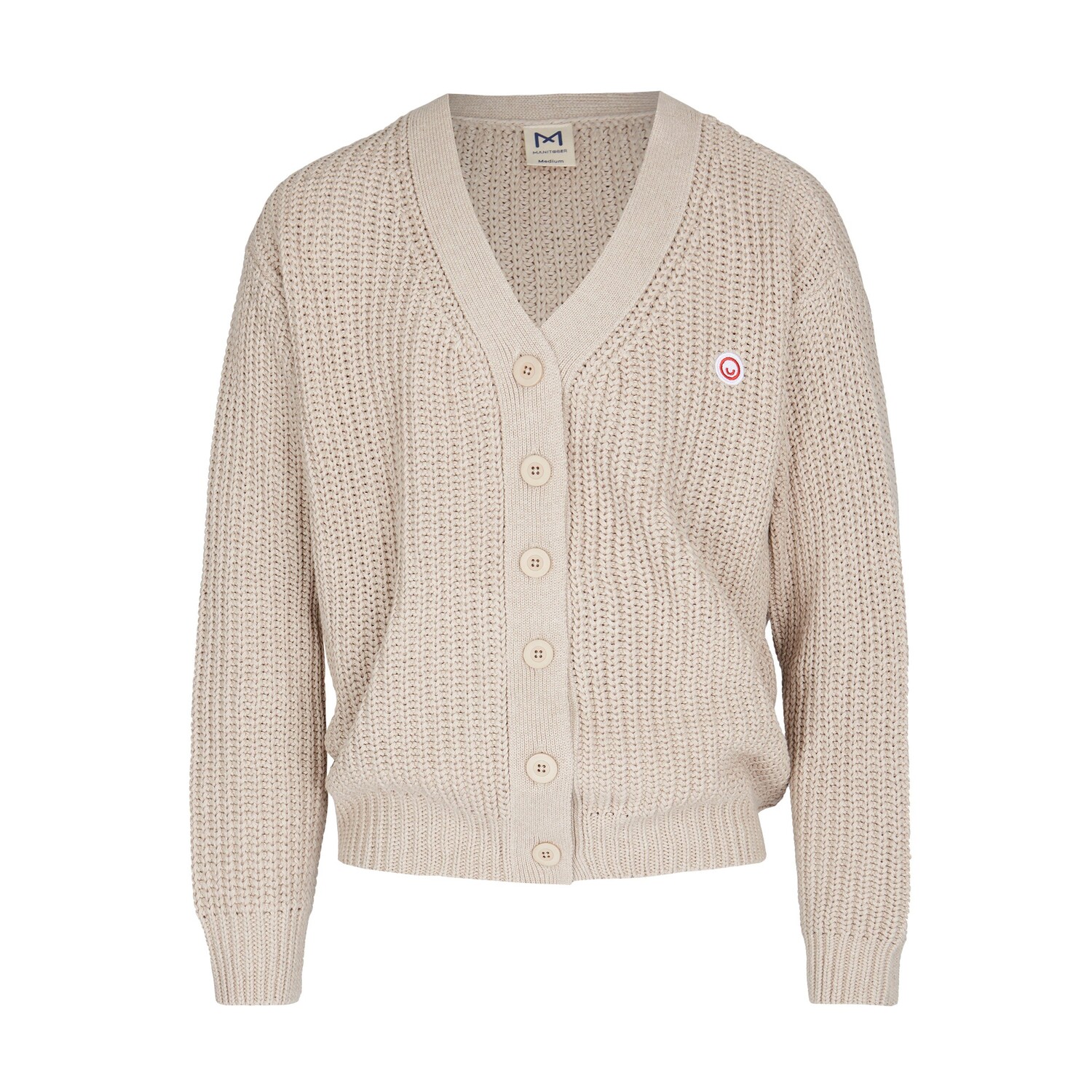 

Кардиган MANITOBER Oversize Strickjacke, экрю