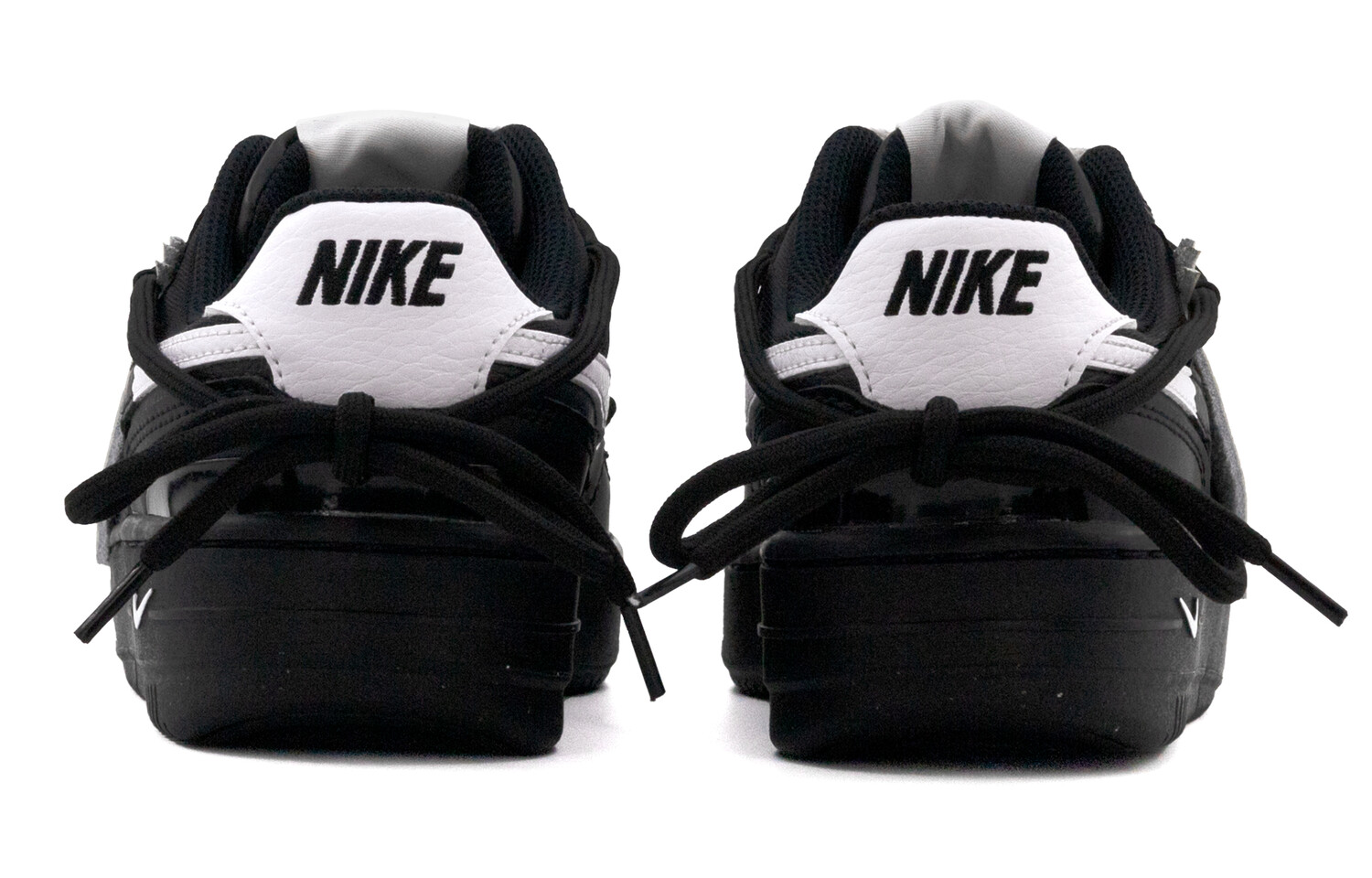 

Кроссовки Nike Gamma Force Skateboarding Shoes Women's Low-top White, черный