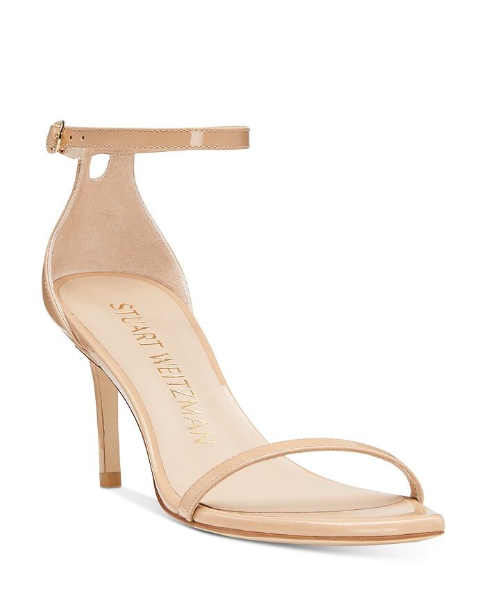 

Женские сандалии Nudistcurve 75 с ремешком на щиколотке Stuart Weitzman