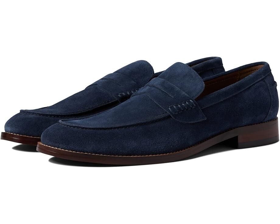 

Лоферы Winthrop Hamilton, цвет Navy Nubuck