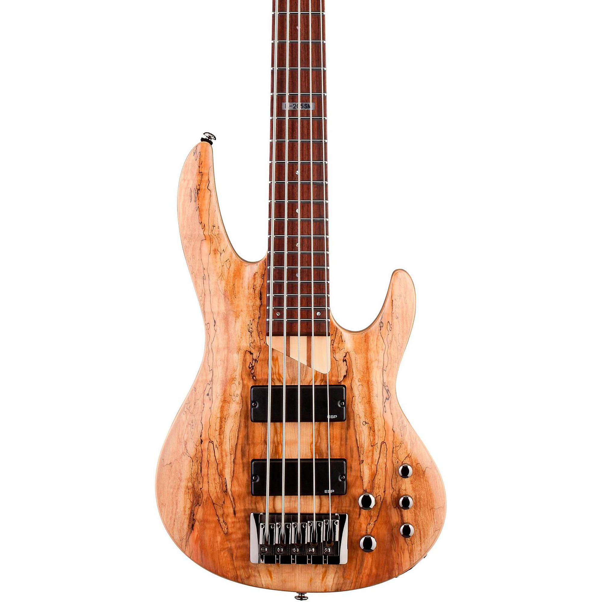 ESP LTD B-205SM 5-струнная электрическая бас-гитара Satin Natural