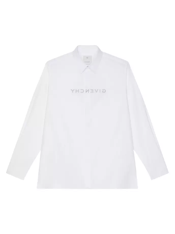 

Рубашка Reverse из поплина Givenchy, белый
