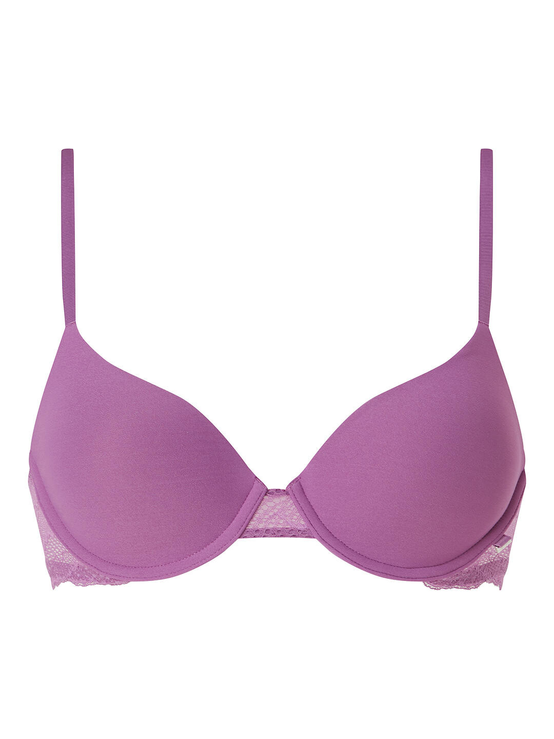 

Бюстгальтер-футболка Calvin Klein Geo Lace Demi, аметист