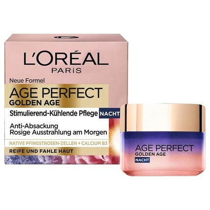 

Ночной уход Age Perfect Golden Age Антивозрастной уход за лицом 50 мл, L'Oreal