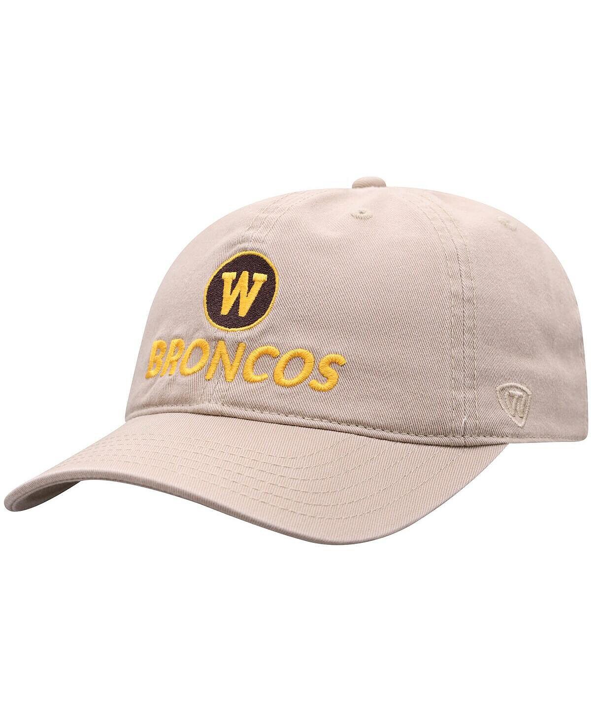

Мужская кепка цвета хаки Western Michigan Broncos Classic с регулируемой аркой Top of the World