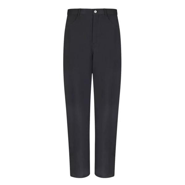 

Брюки cupro trousers Balenciaga, черный