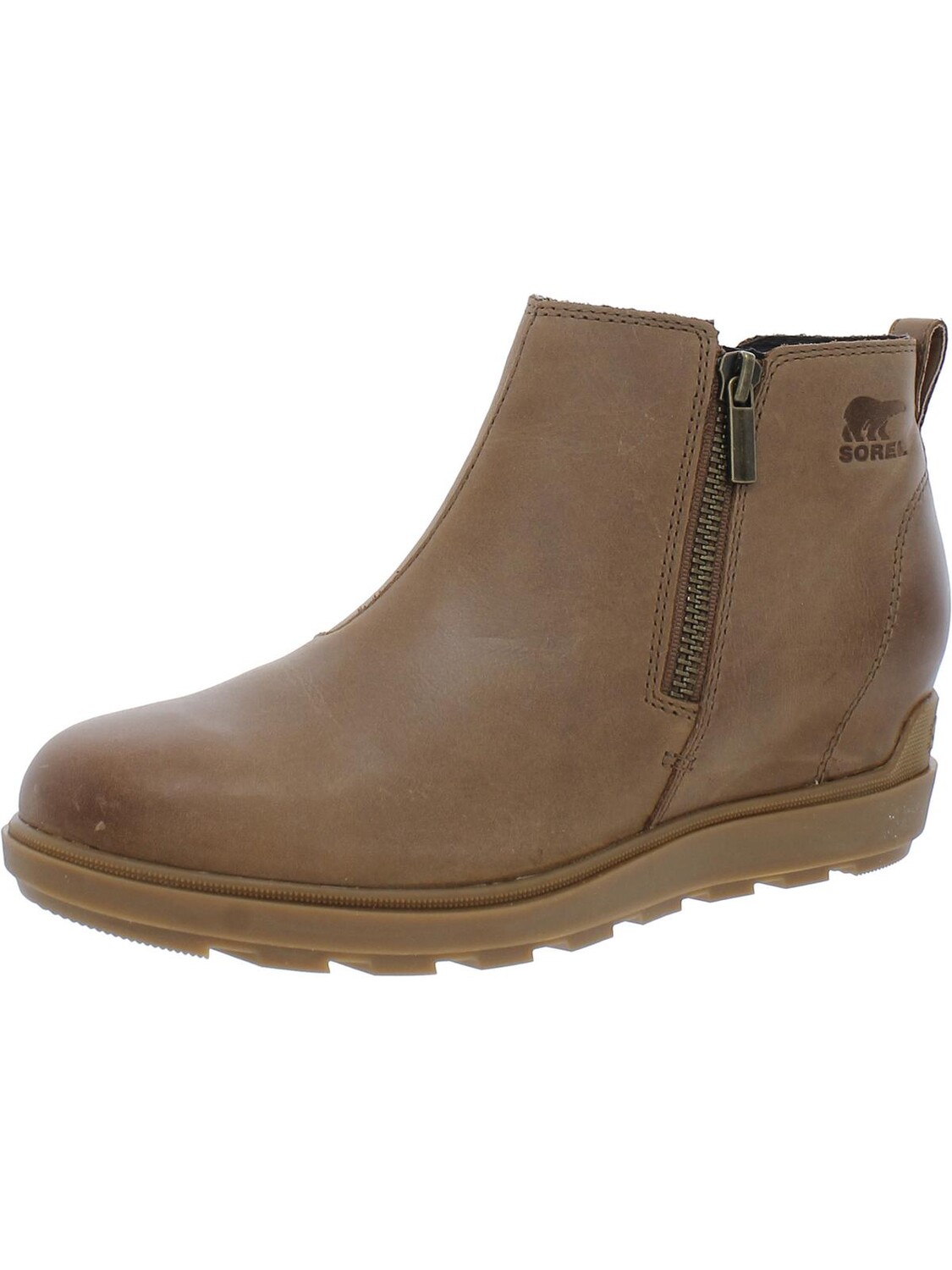 

Женские кожаные ботинки челси Evie II без застежек Sorel, цвет Velvet Tan, Gum 2