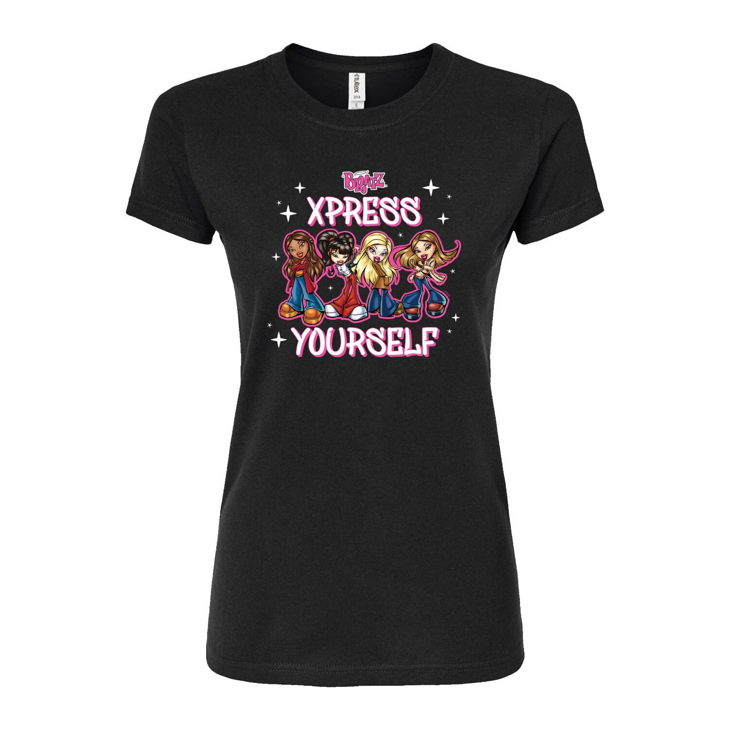 

Детская футболка Bratz Xpress Yourself с графическим рисунком Licensed Character