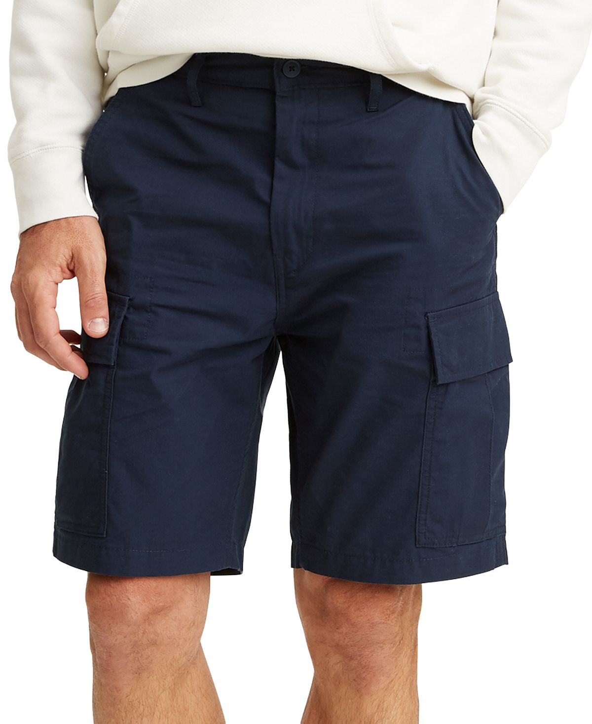 Мужские шорты-карго свободного покроя больших и высоких размеров Levi's мужские шорты карго свободного покроя из неэластичного материала шириной 9 5 дюйма levi s