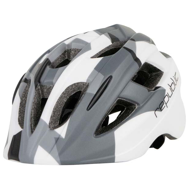 Велосипедный шлем Republic Kid's Bike Helmet R450, цвет Camo Comb велосипедный шлем republic bike helmet r410 белый