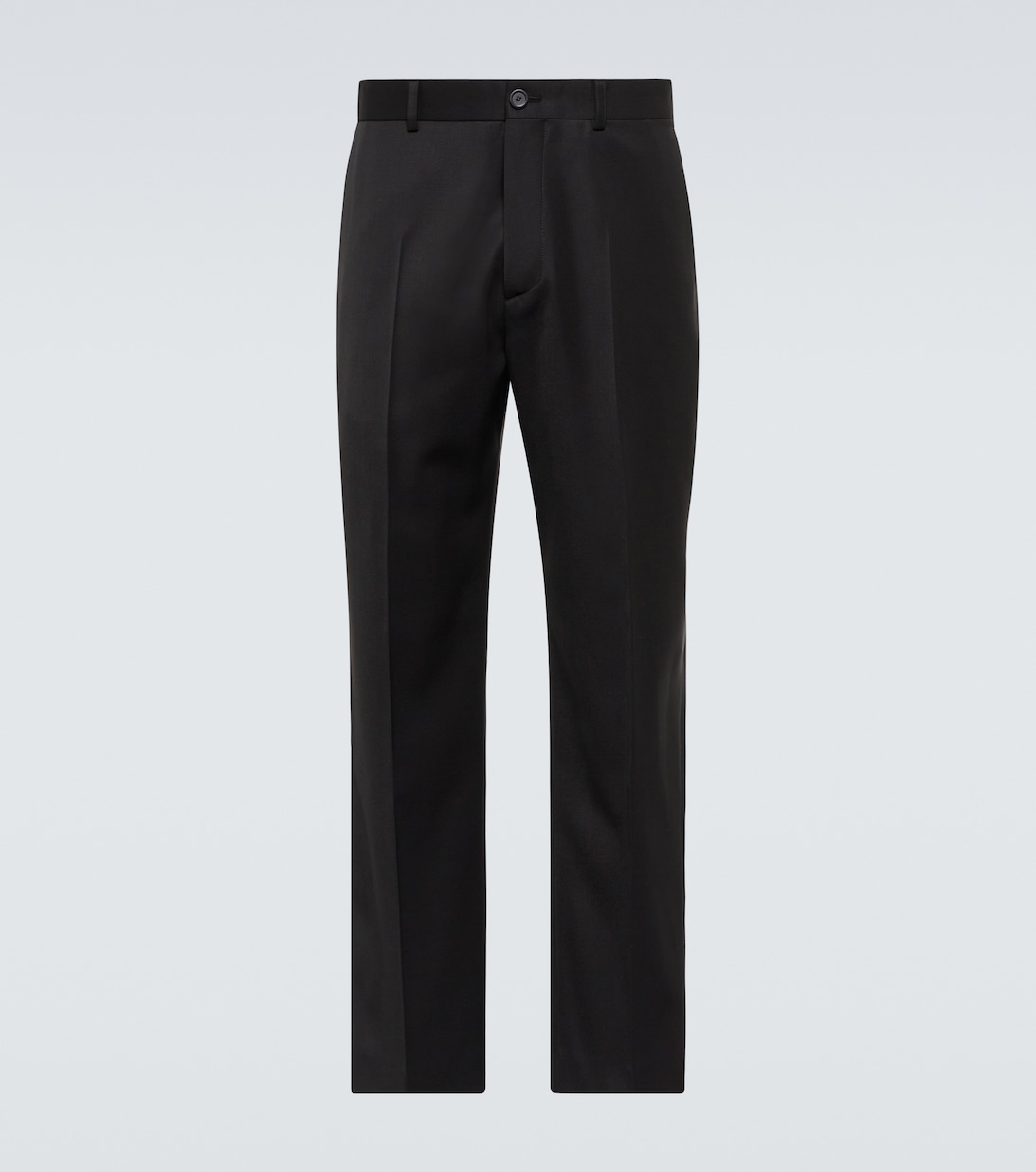 Расклешенные шерстяные брюки Balenciaga, черный расклешенные шерстяные брюки пламени the row черный