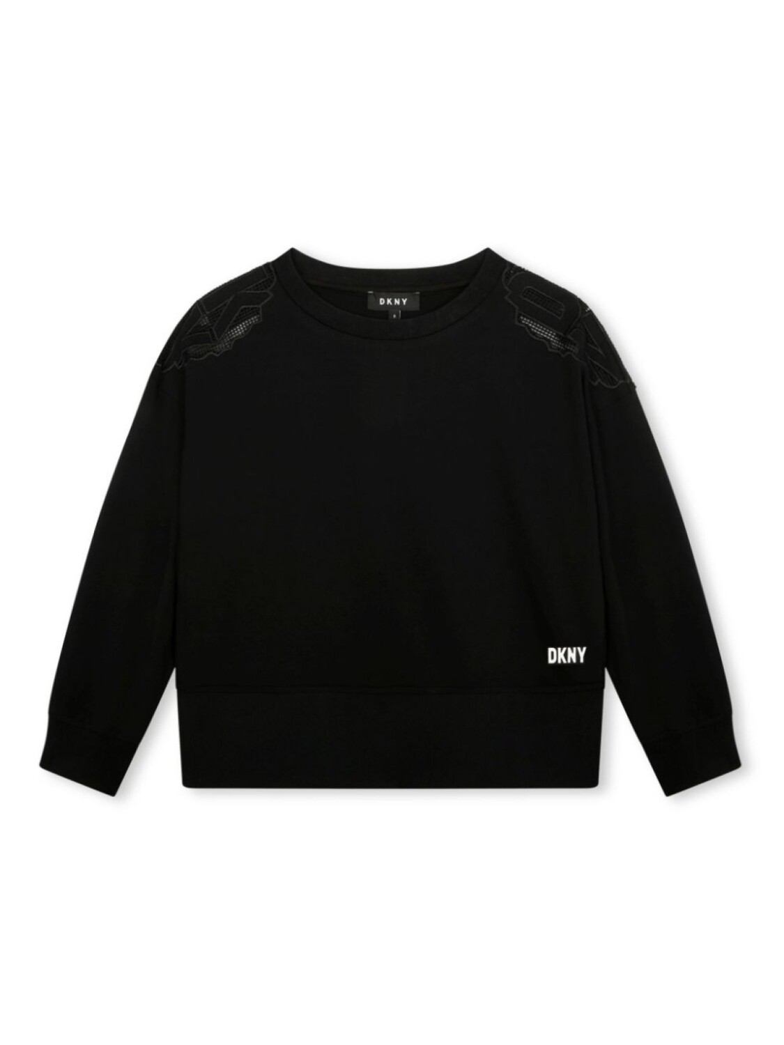 

DKNY толстовка с вышитым логотипом, черный