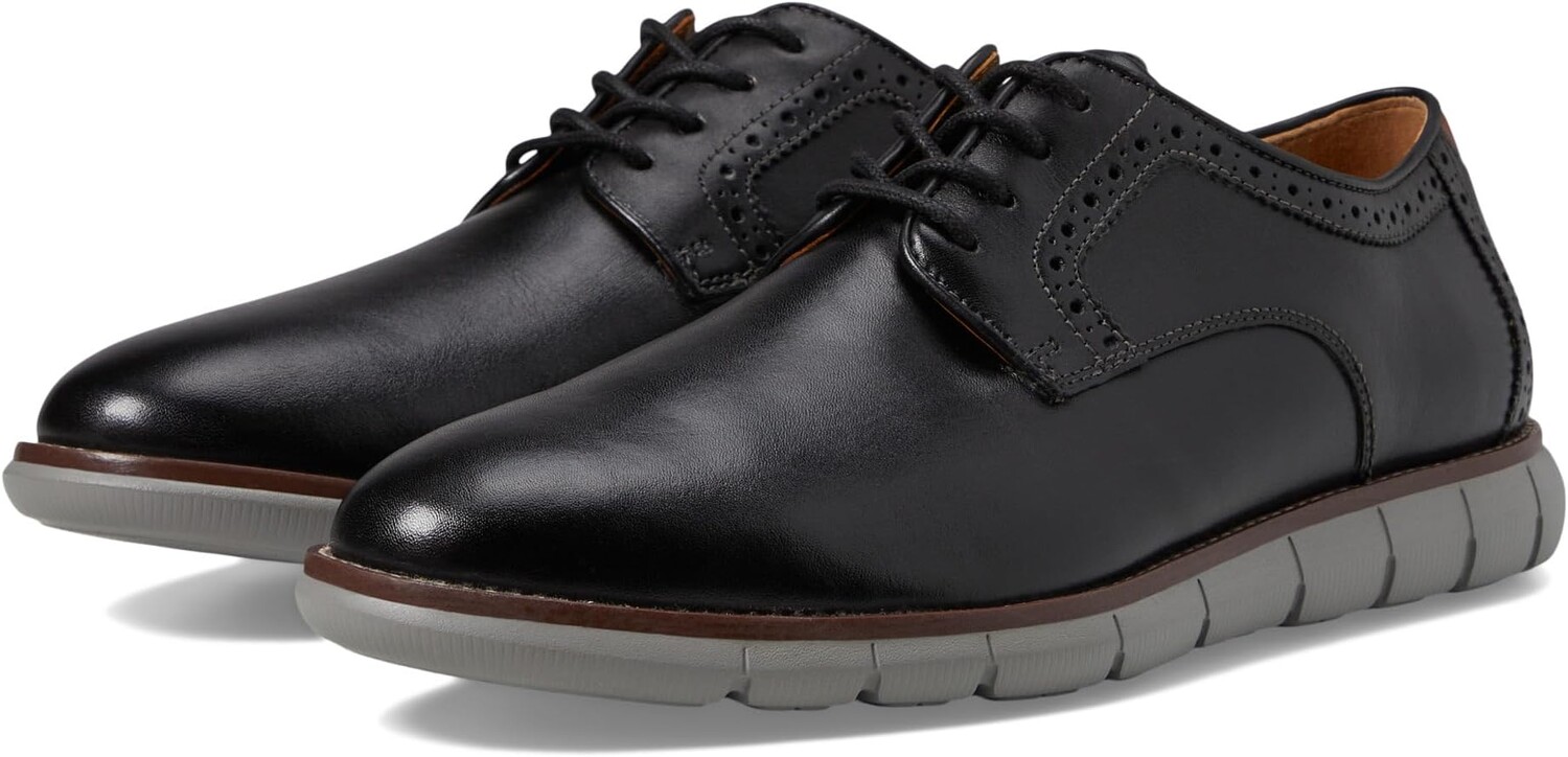

Оксфорды Holden Plain Toe Oxford Johnston & Murphy, цвет Black Full Grain