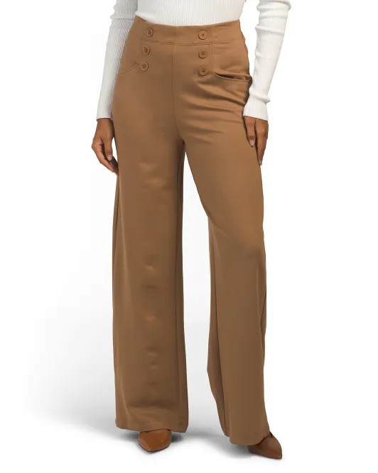 

Широкие брюки Sailor New Max Studio London, цвет Vicuna