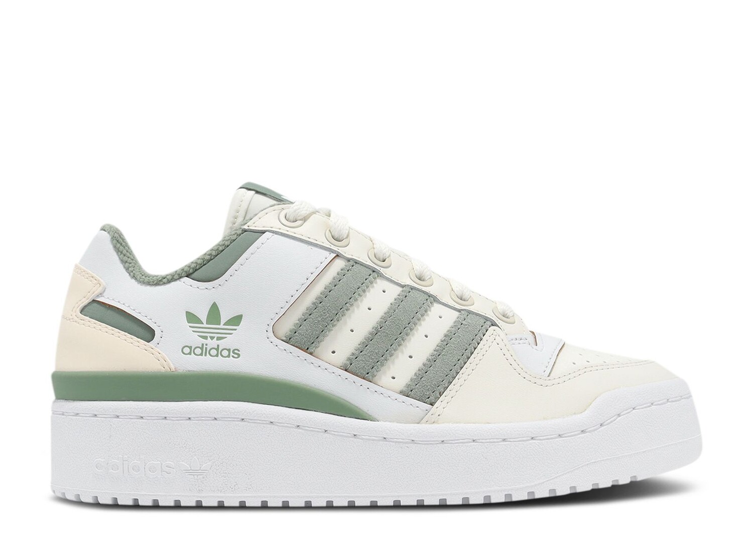 

Кроссовки adidas Wmns Forum Bold 'Off White Silver Green', кремовый, Бежевый