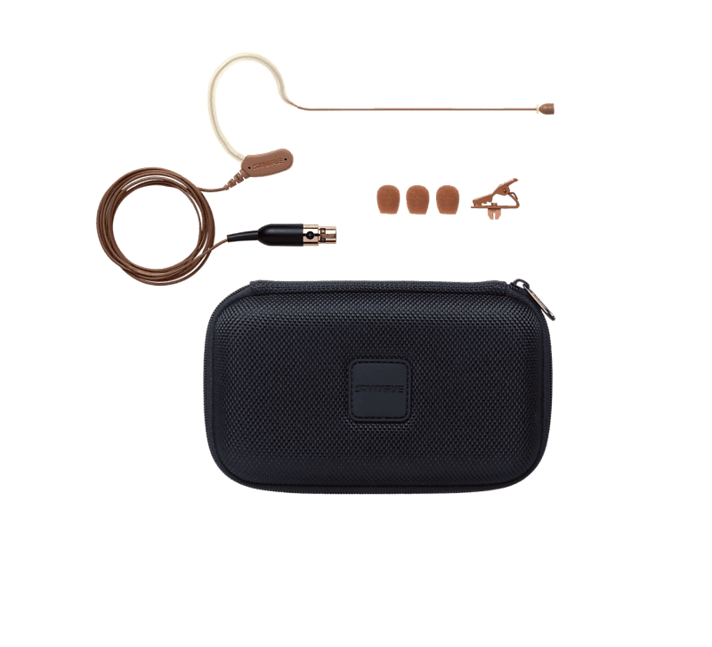 Микрофон Shure MX153 Omnidirectional Earset Headworn Mic with TQG Connection микрофон shure mx153 omnidirectional earset headworn mic with tqg connection