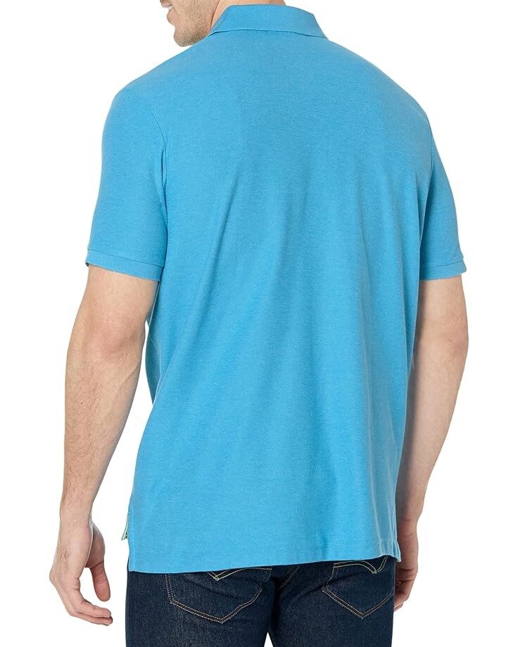 

Поло U.S. POLO ASSN. Ultimate Pique Polo Shirt, цвет Blue Fin Heather